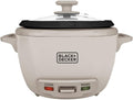 BLACK+DECKER 3-Cup Rice Cooker with Ceramic Nonstick Pot