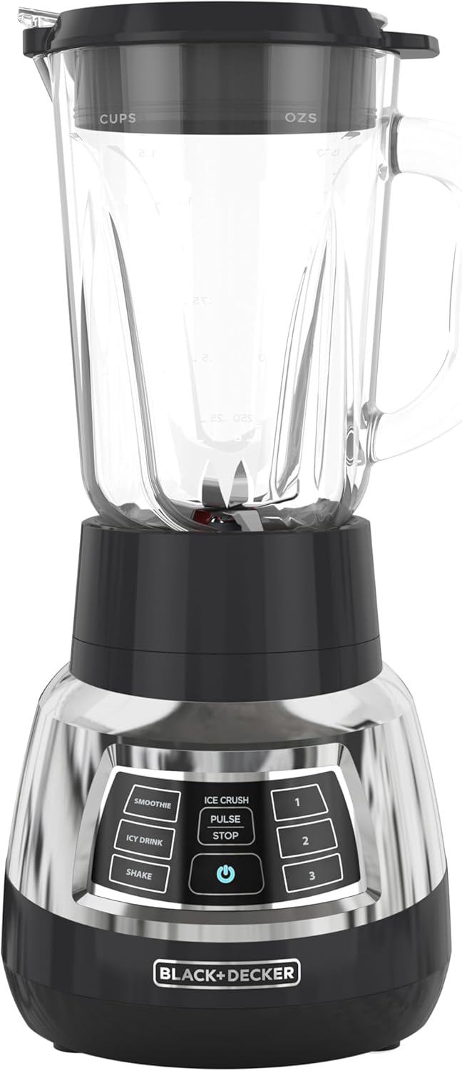 Quiet Blender with Cyclone® Glass Jar