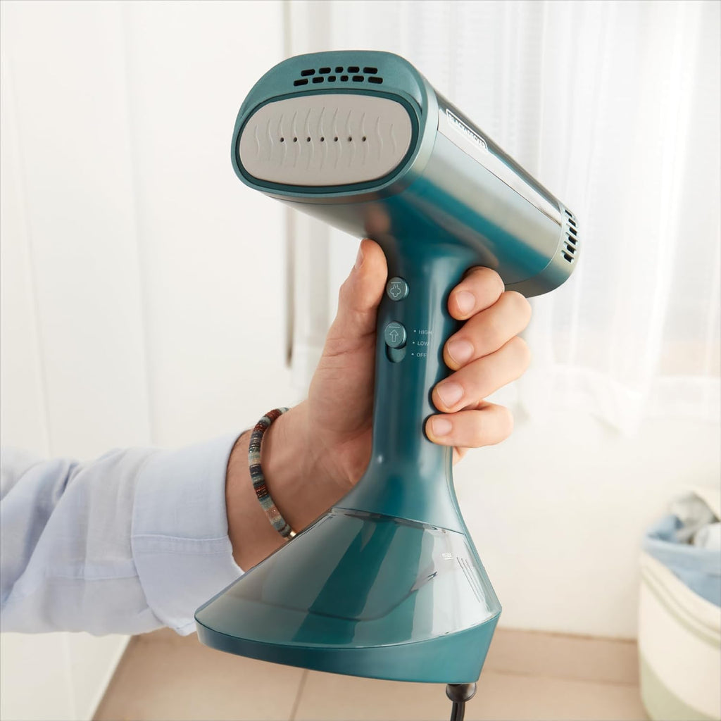 BLACK+DECKER VacuSteam Handheld Garment Steamer, 1400W