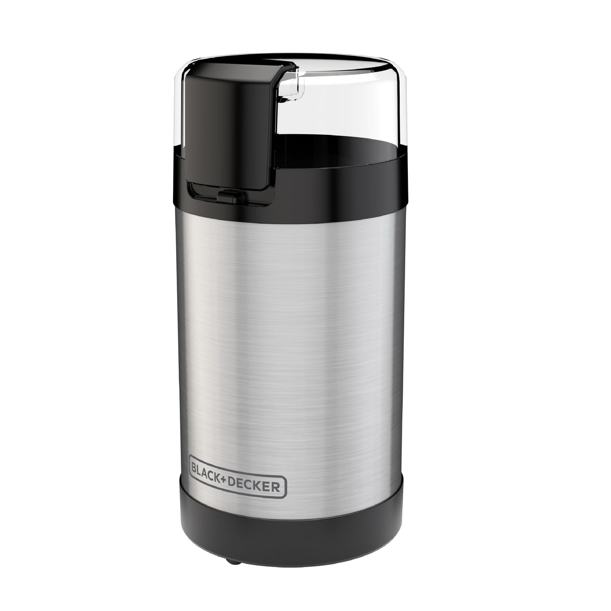One Touch Coffee Grinder - Push-Button Control - Stainless Steel