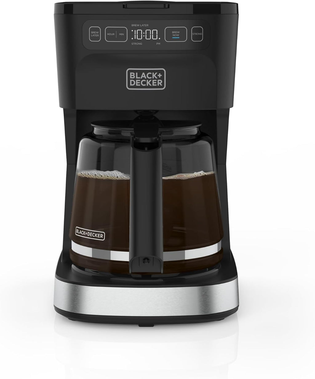 CAFÉCRAFT 12-Cup Programmable Coffee Maker