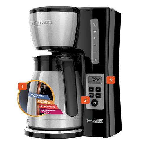 12 Cup Thermal Programmable Coffeemaker
