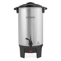 BLACK+DECKER 40-Cup Coffee Urn, Fast Brew with Drip-Free Spigot, Black