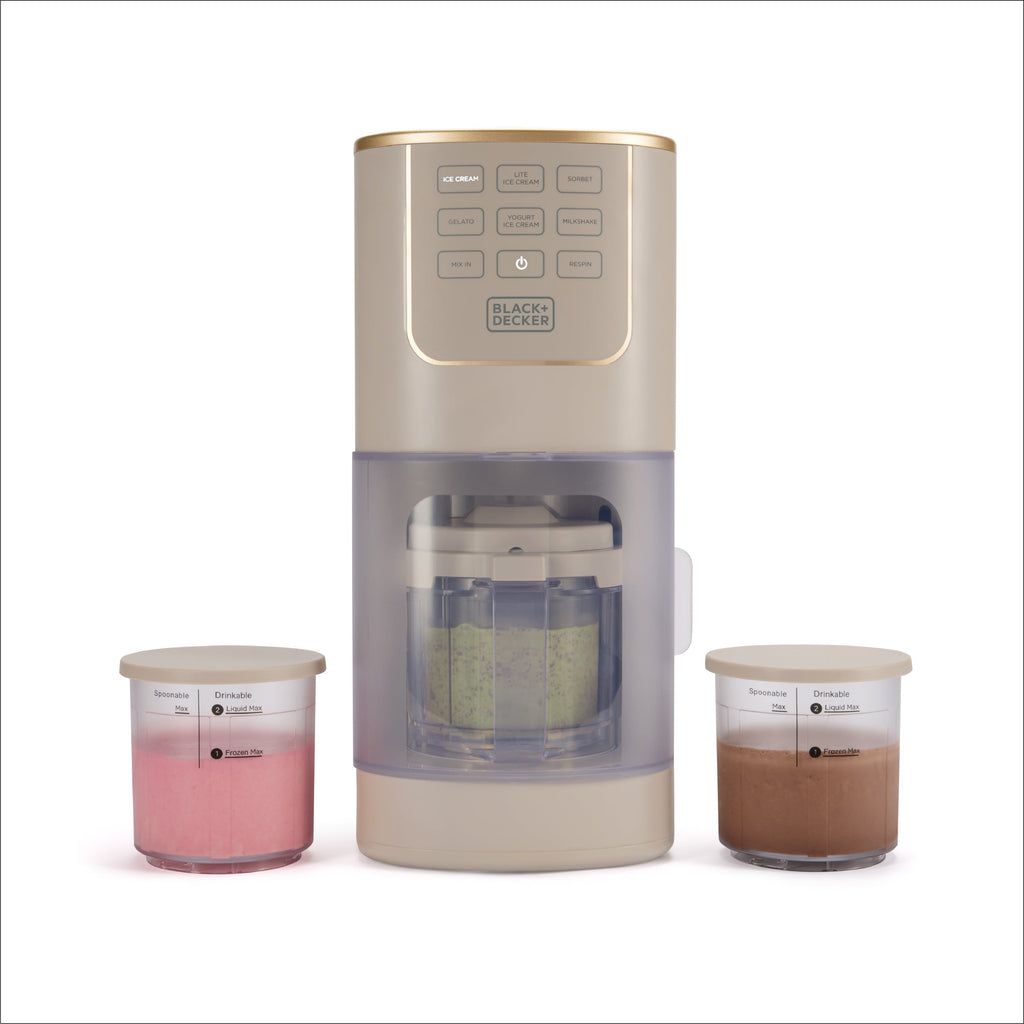 BLACK+DECKER Perfect Pint Ice Cream Maker for Homemade Frozen Treats