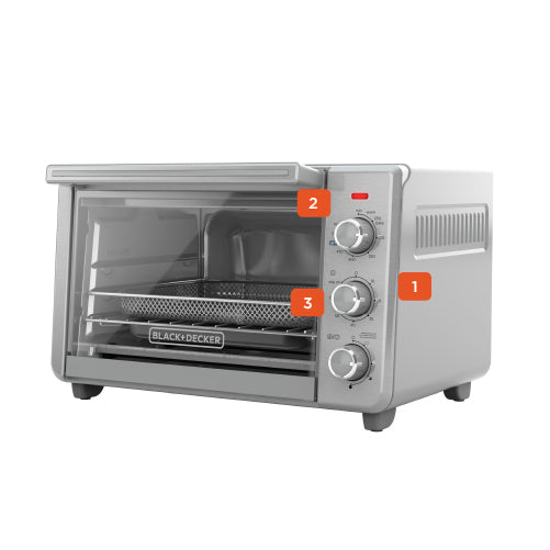 Crisp 'N Bake™ Air Fry 6-Slice Toaster Oven