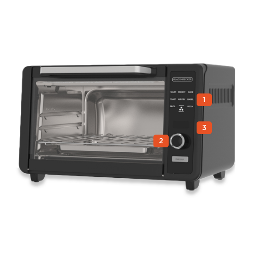 Crisp 'N Bake™ Digital Air Fry Toaster Oven