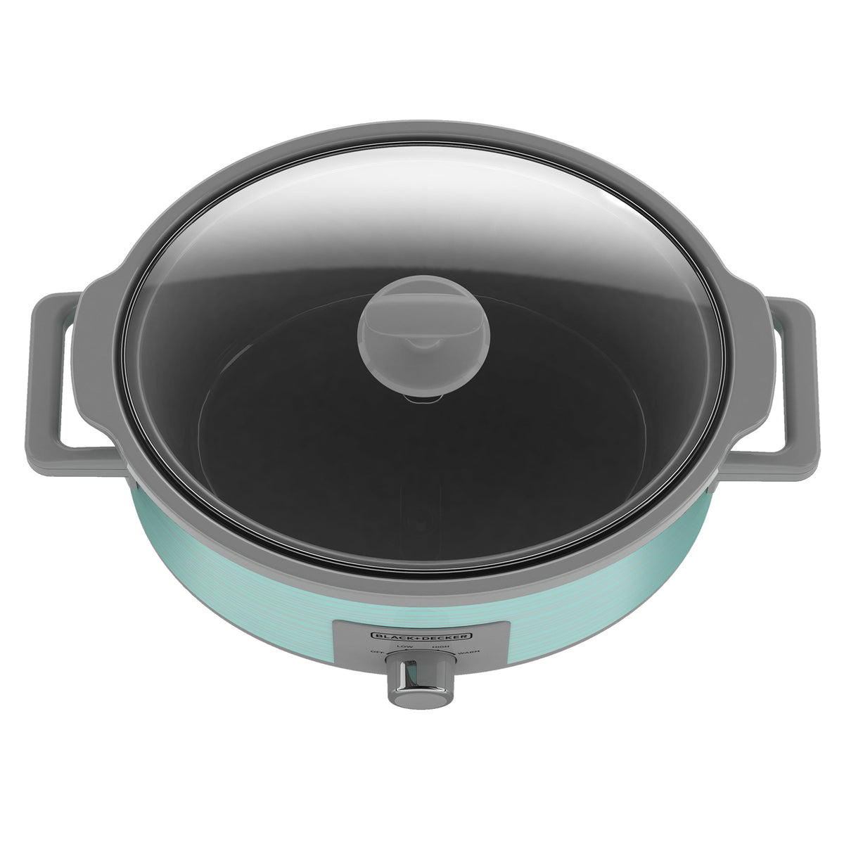 7 Quart Teal Slow Cooker