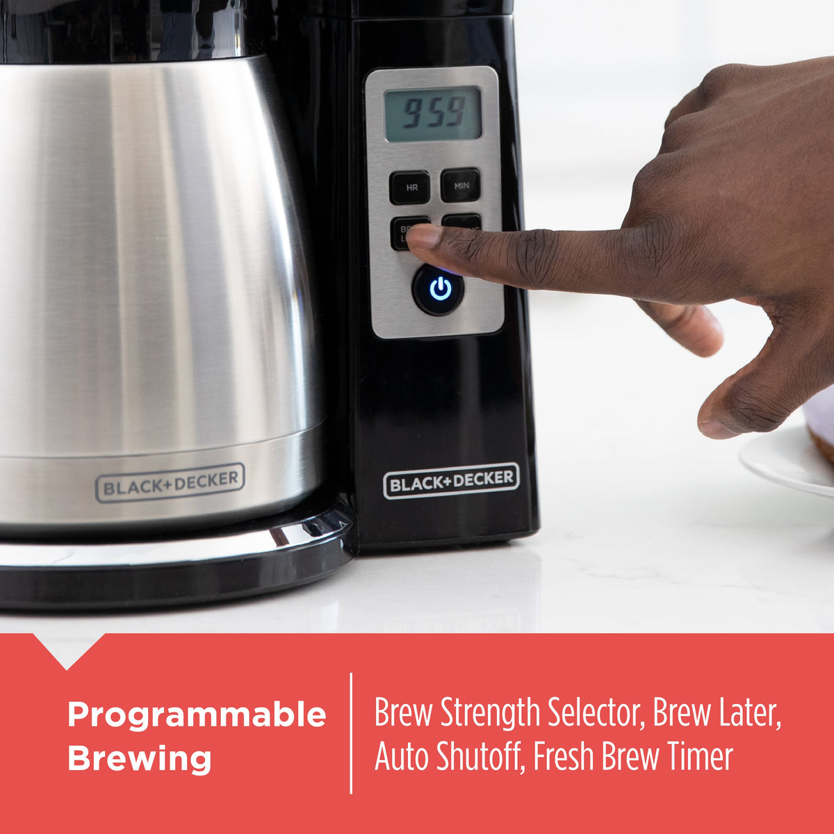 12 Cup Thermal Programmable Coffeemaker
