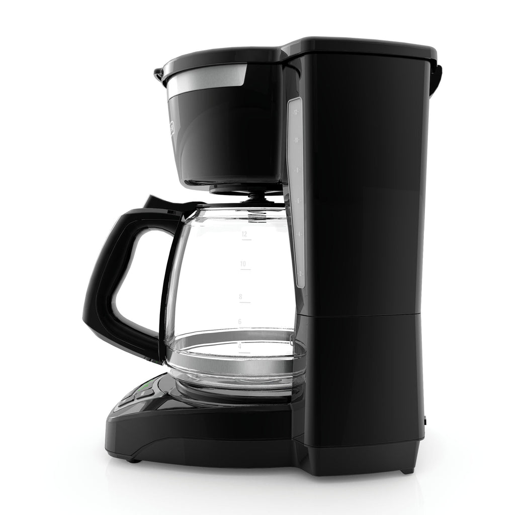 12 Cup Programmable Coffeemaker - Black
