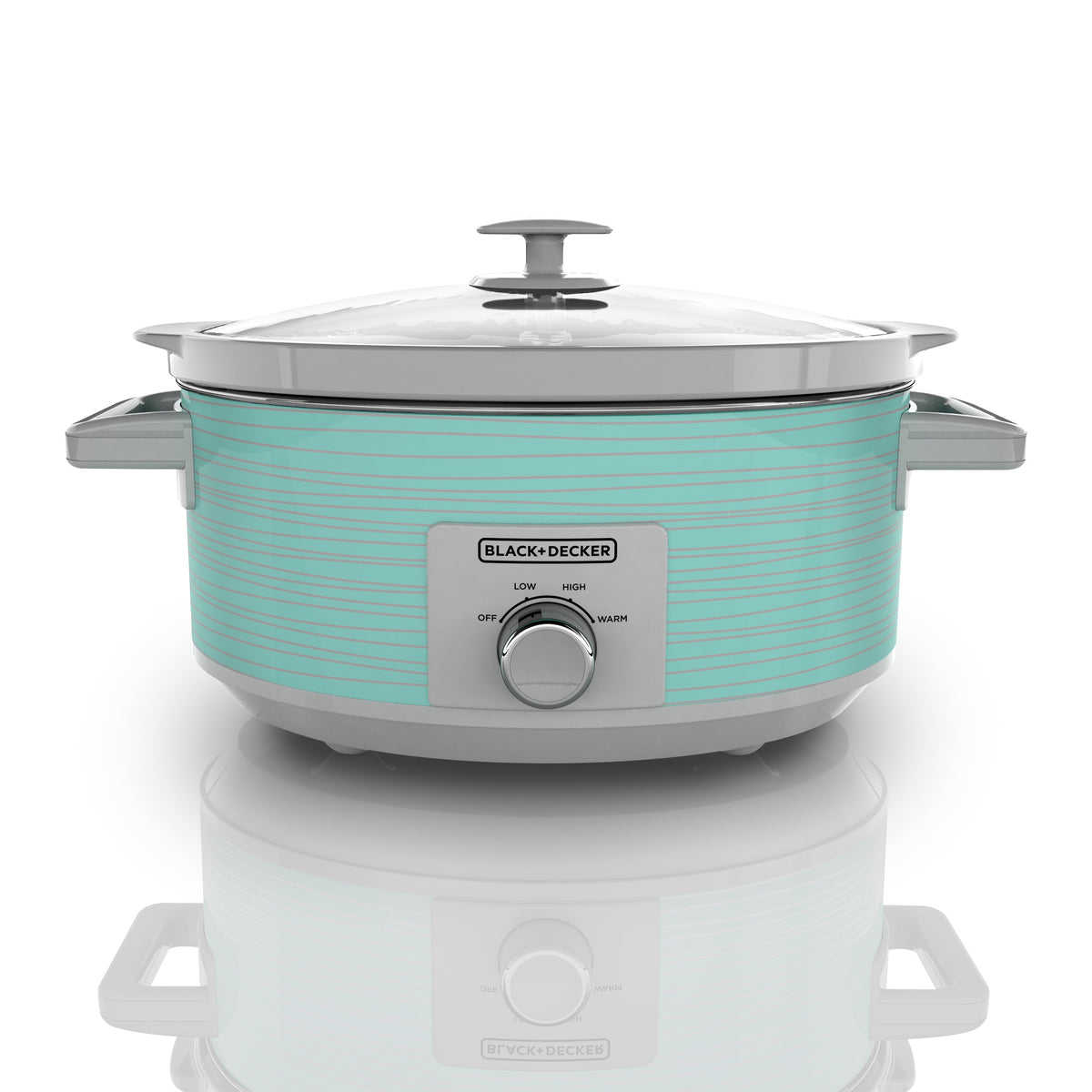 7 Quart Teal Slow Cooker