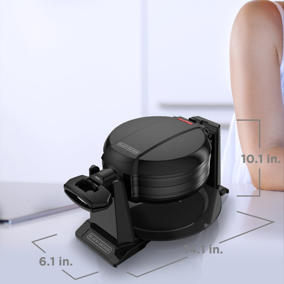 Double Flip Waffle Maker