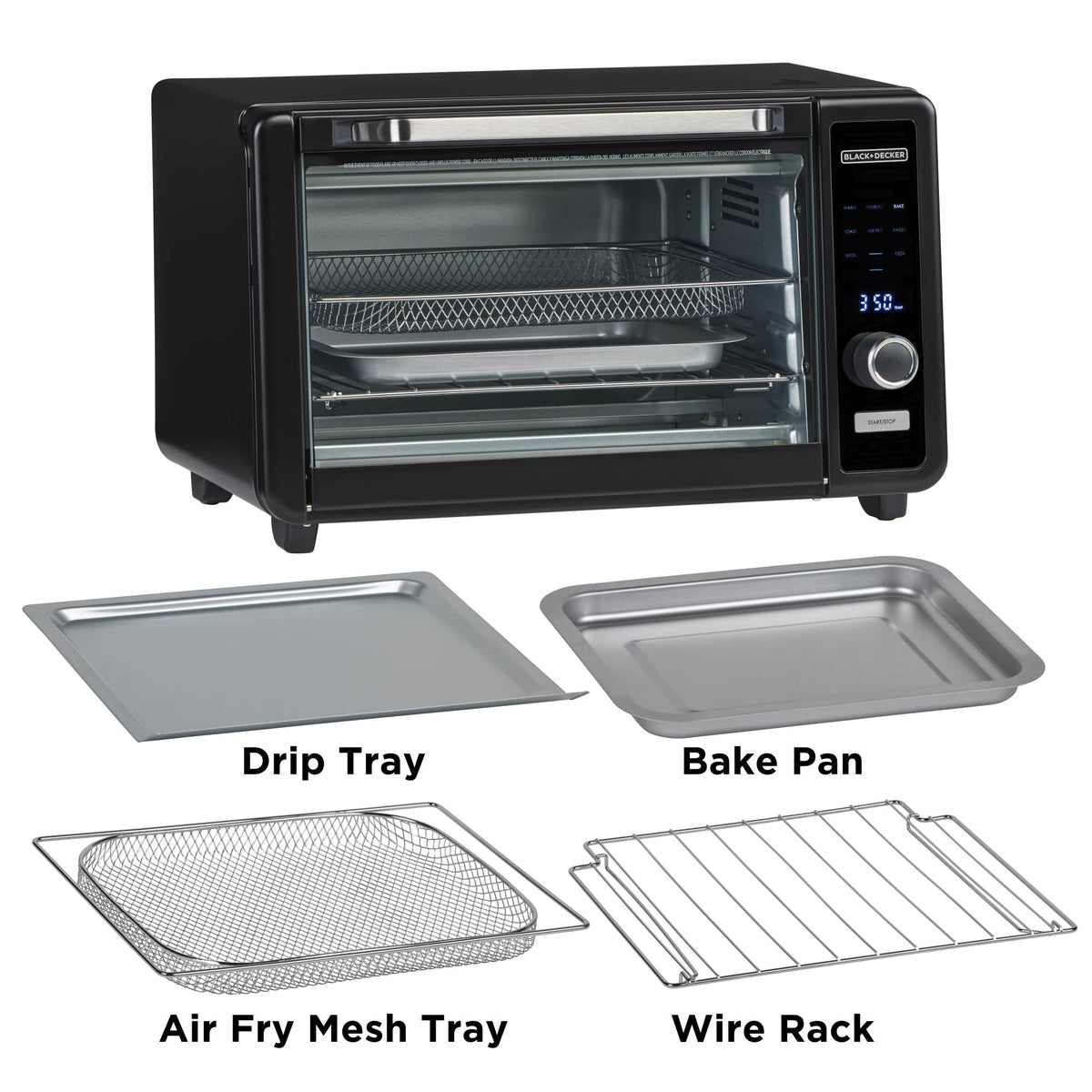 Crisp 'N Bake™ Digital Air Fry Toaster Oven