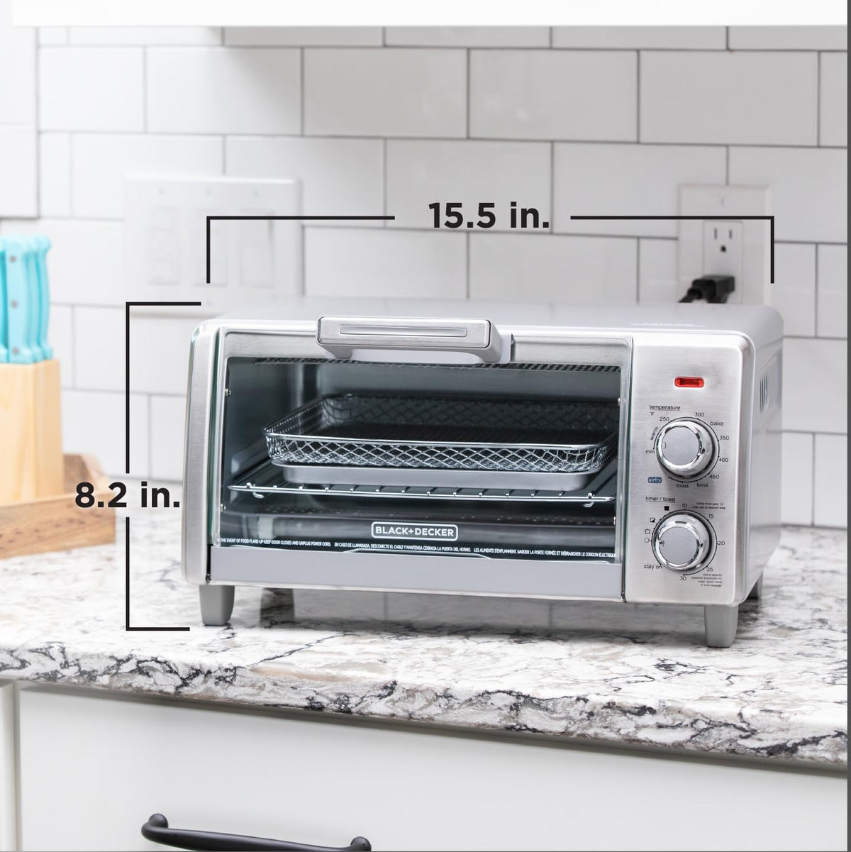Crisp 'N Bake™ Air Fry 4-Slice Toaster Oven