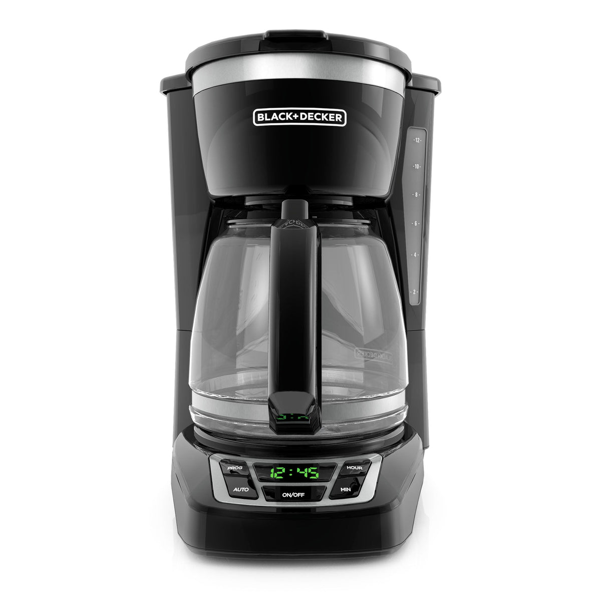 12 Cup Programmable Coffeemaker - Black