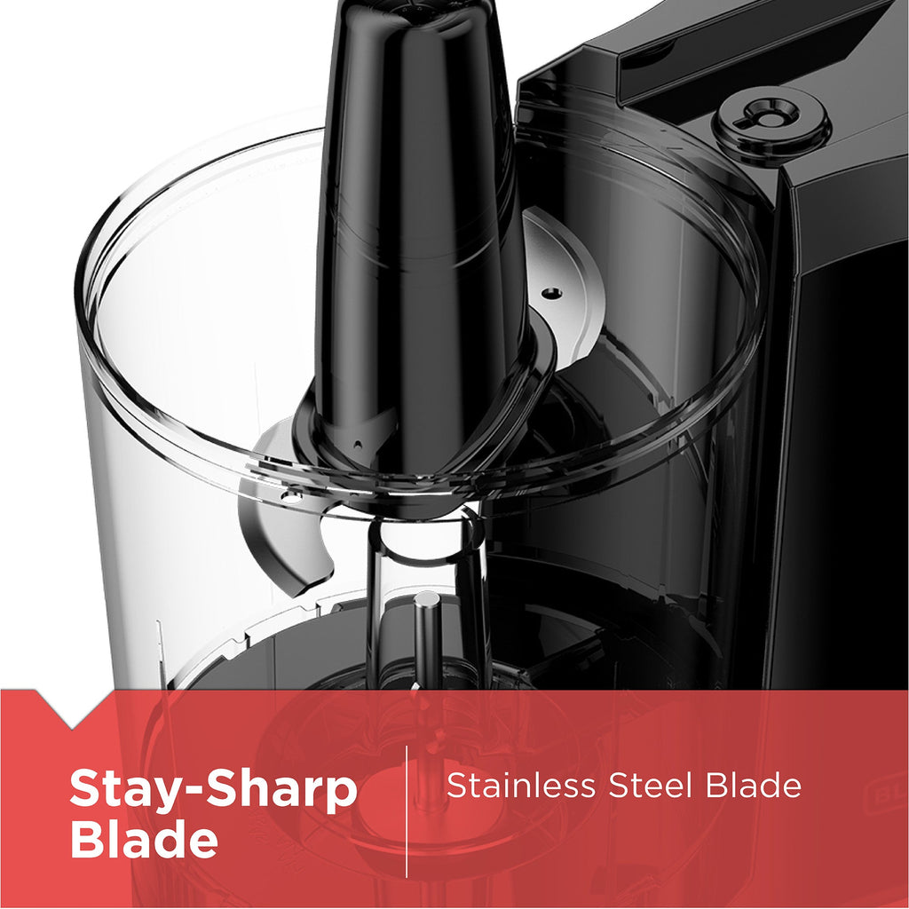 One-Touch 3 Cup Capacity Black Chopper