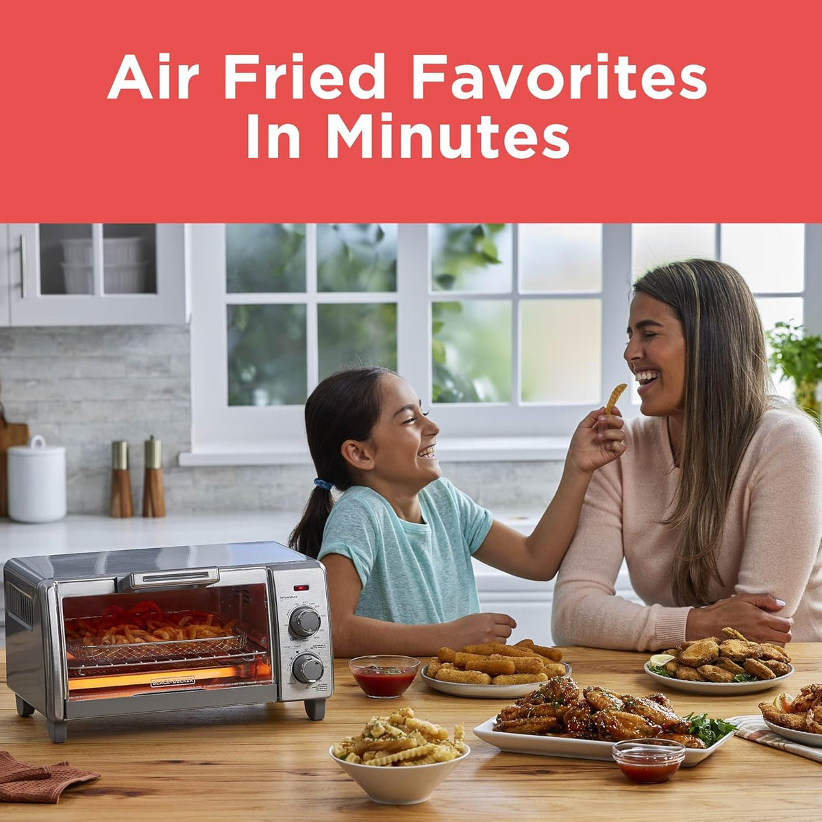 Crisp 'N Bake™ Air Fry 4-Slice Toaster Oven