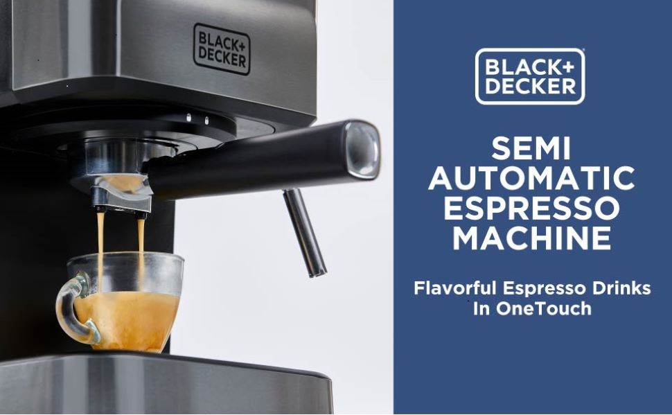 Semi-Automatic 15 Bar Espresso Maker