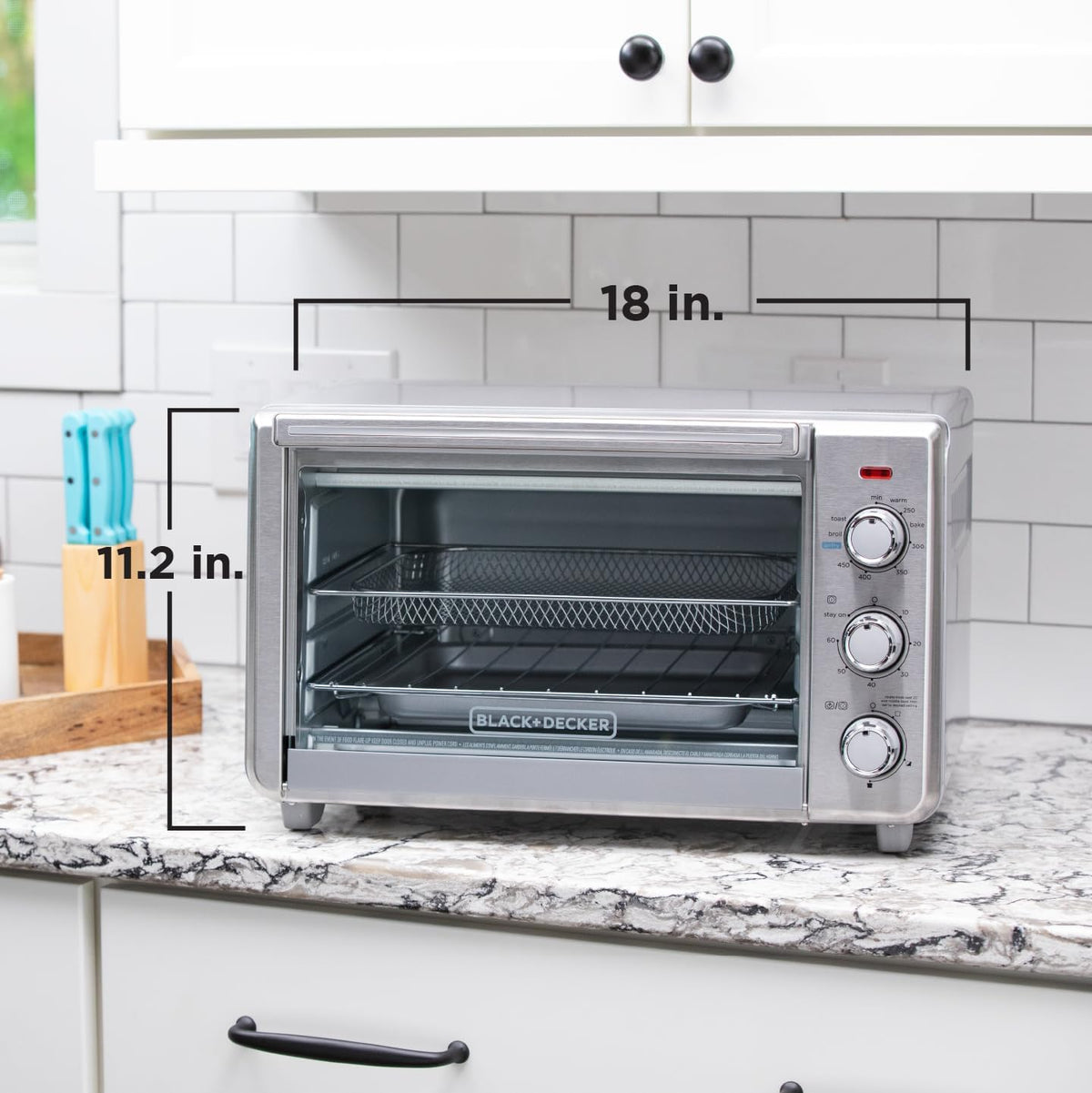 Crisp 'N Bake™ Air Fry 6-Slice Toaster Oven
