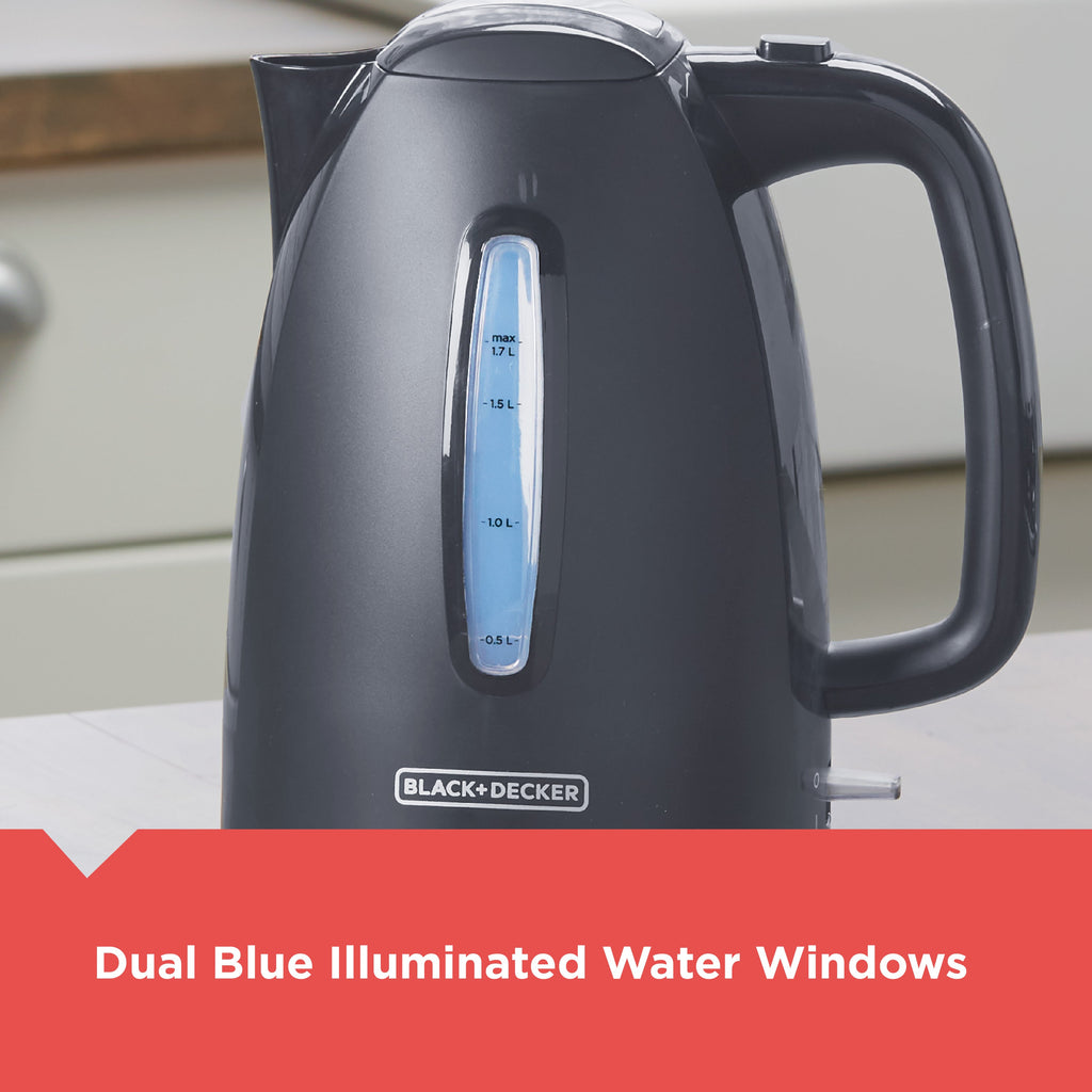 Rapid Boil Electric Kettle - Gray