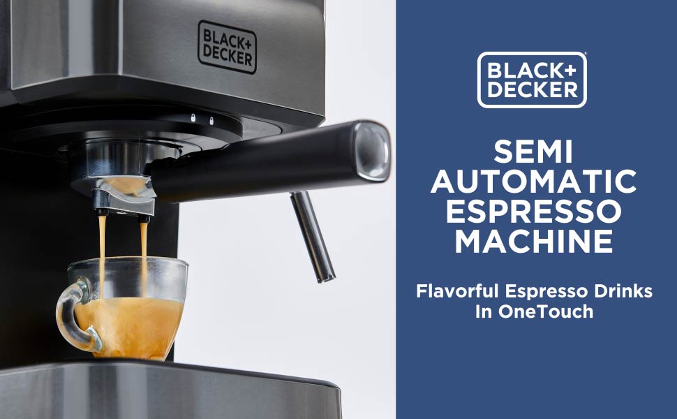 Semi-Automatic 15 Bar Espresso Maker