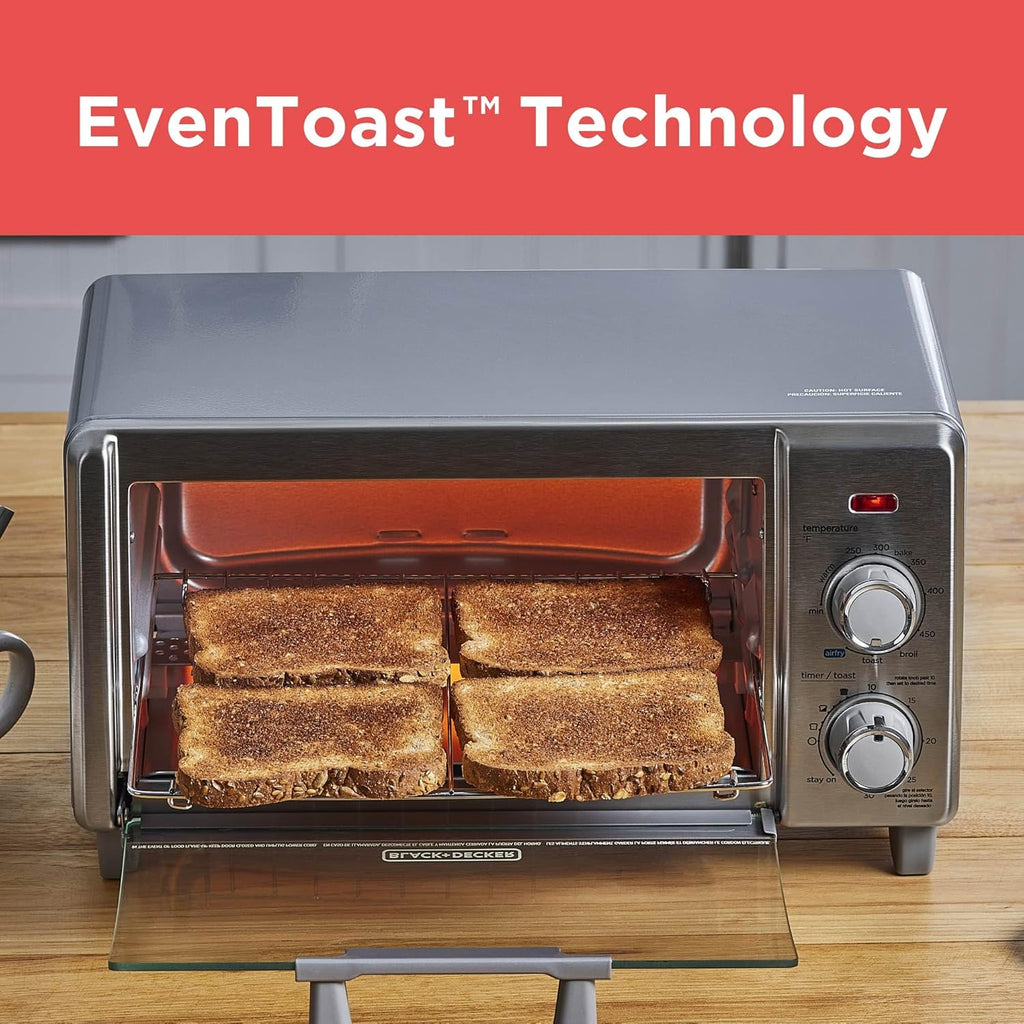 Crisp 'N Bake™ Air Fry 4-Slice Toaster Oven