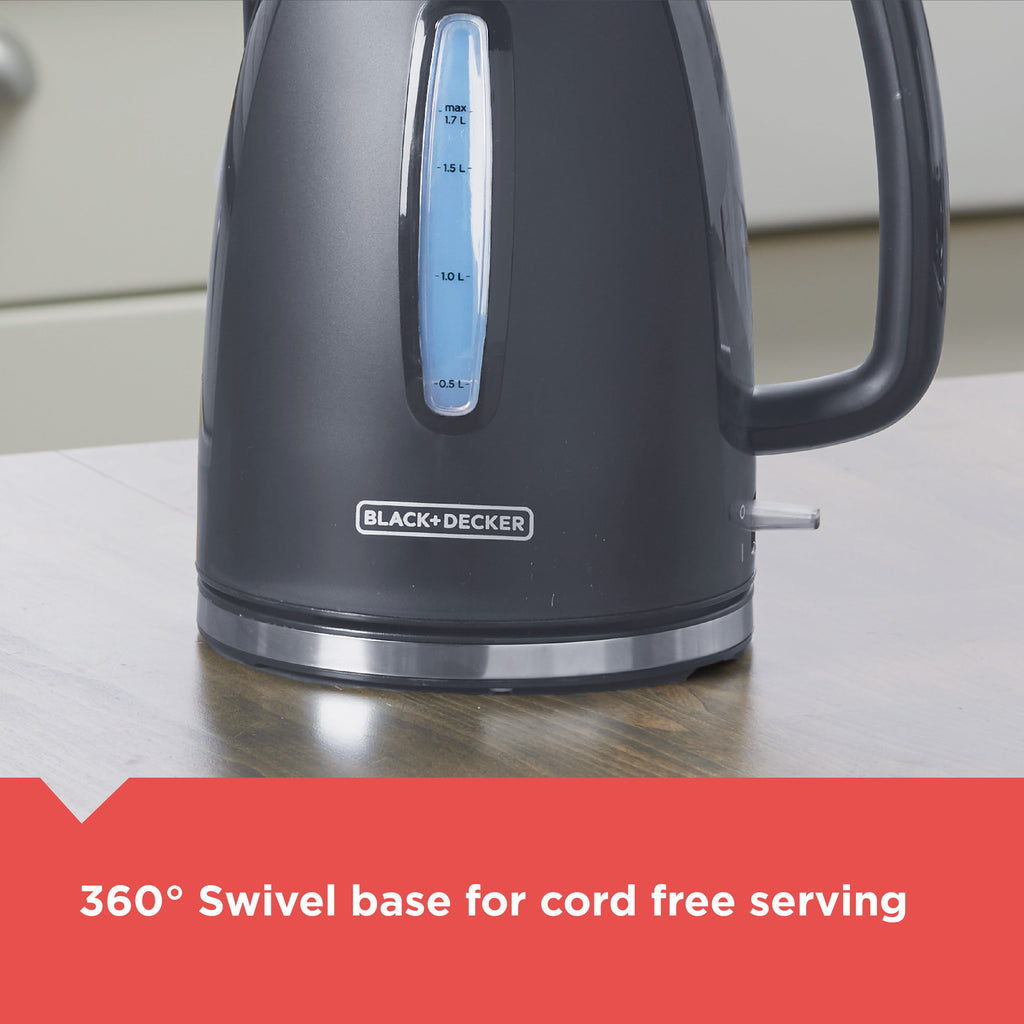 Rapid Boil Electric Kettle - Gray