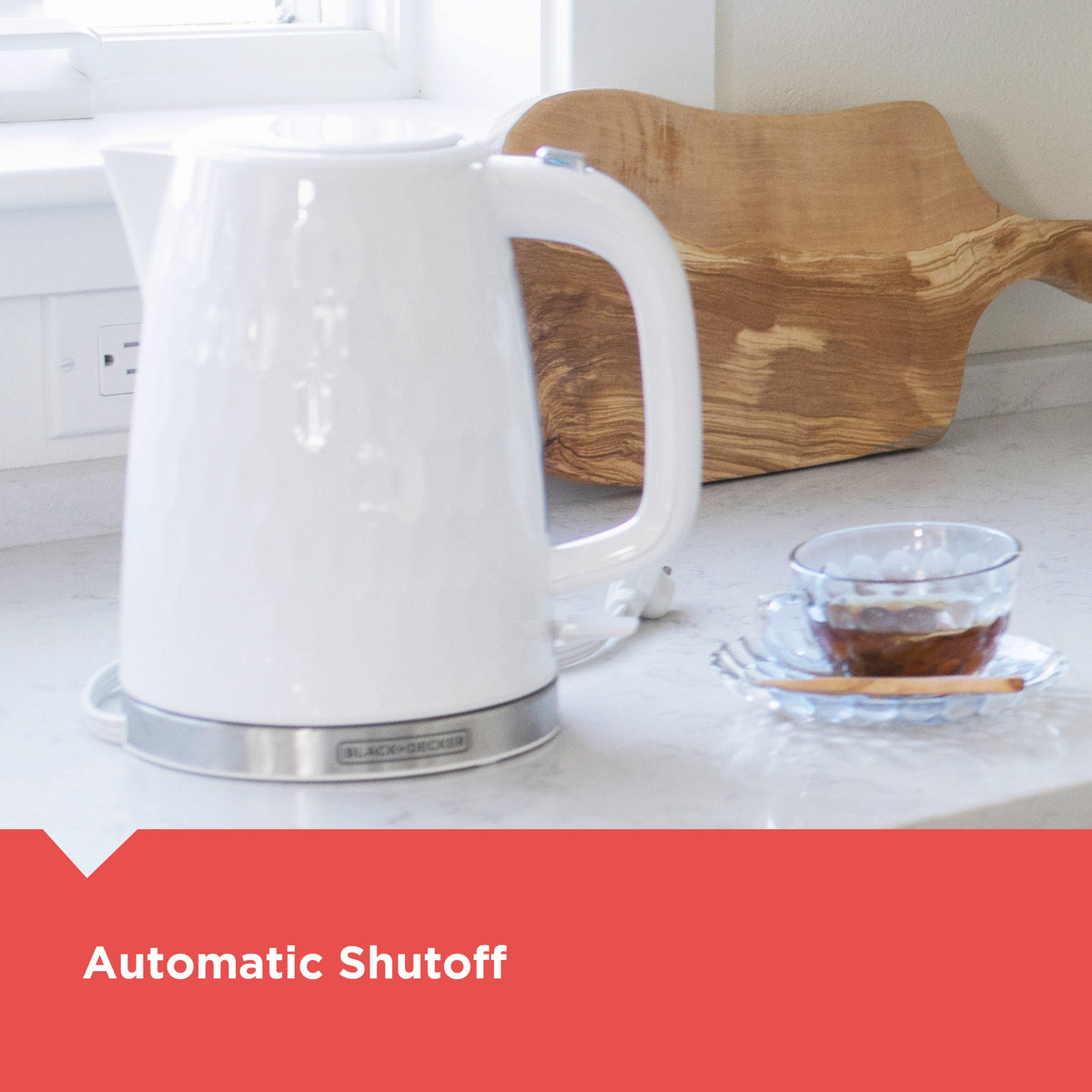 Honeycomb™ Collection Rapid Boil 1.7L Electric Cordless Kettle
