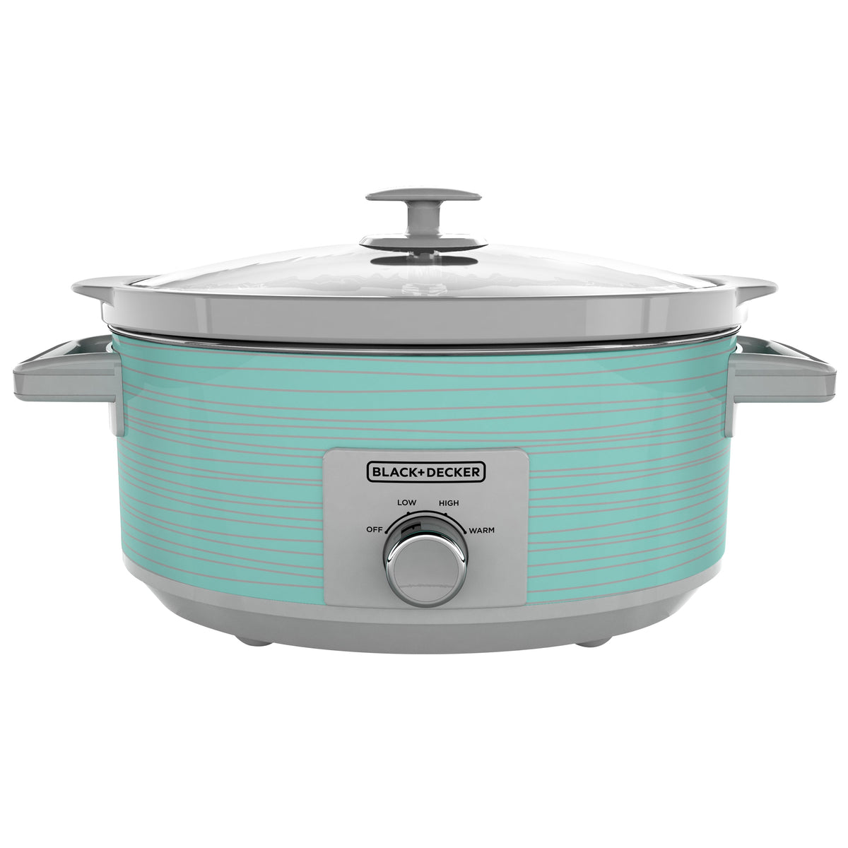7 Quart Teal Slow Cooker