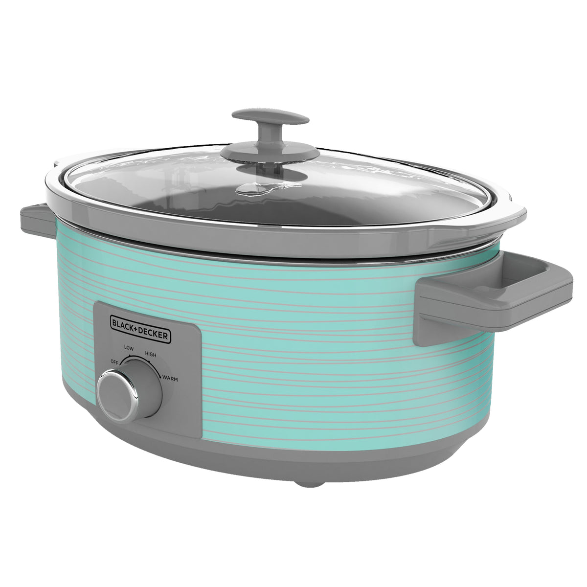 7 Quart Teal Slow Cooker