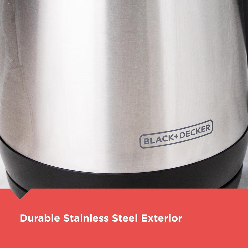 Electric Cordless Kettle 1.7L - Stainless Steel