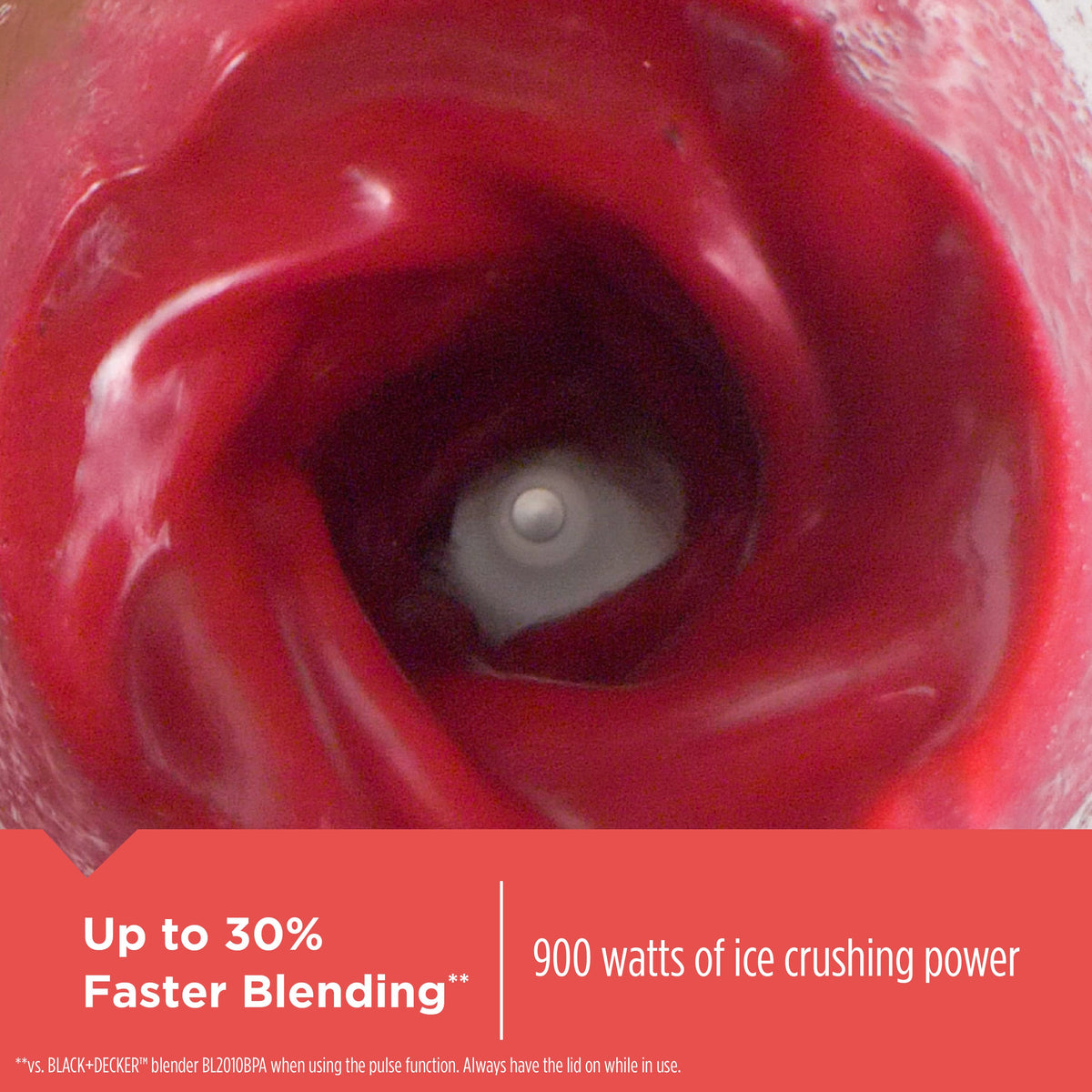 Quiet Blender with Cyclone® Glass Jar